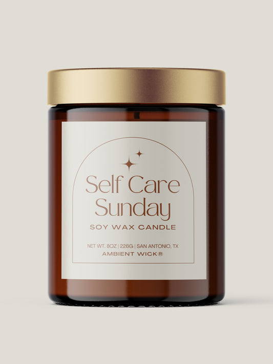 Self Care Sunday Soy Candle