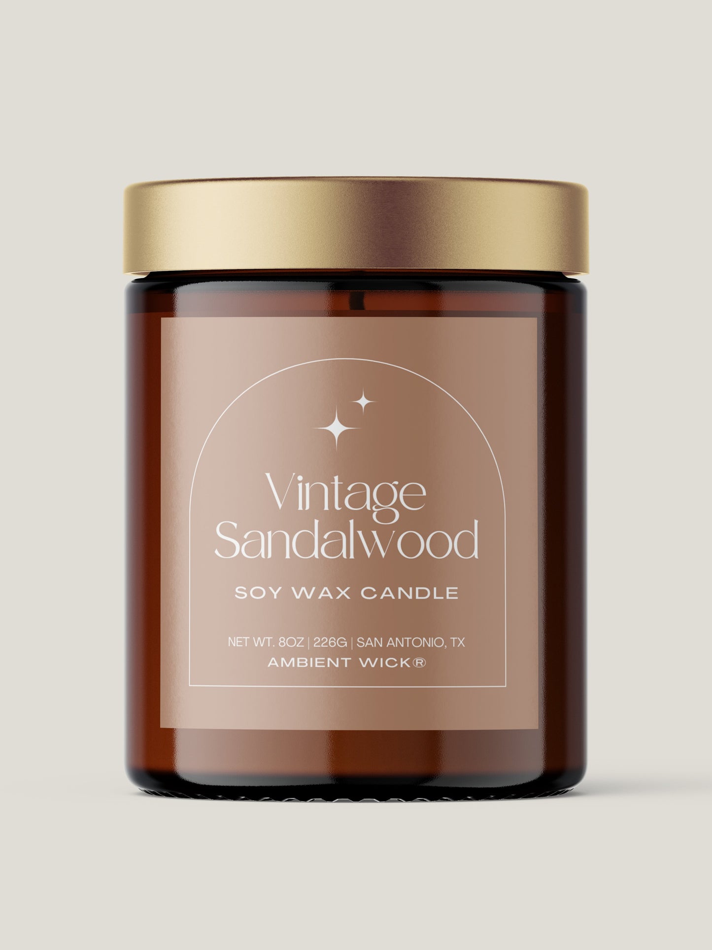 Vintage Sandalwood Soy Candle